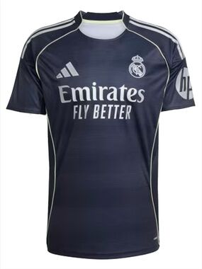 Men's Real Madrid Soccer Jersey Away 25-26